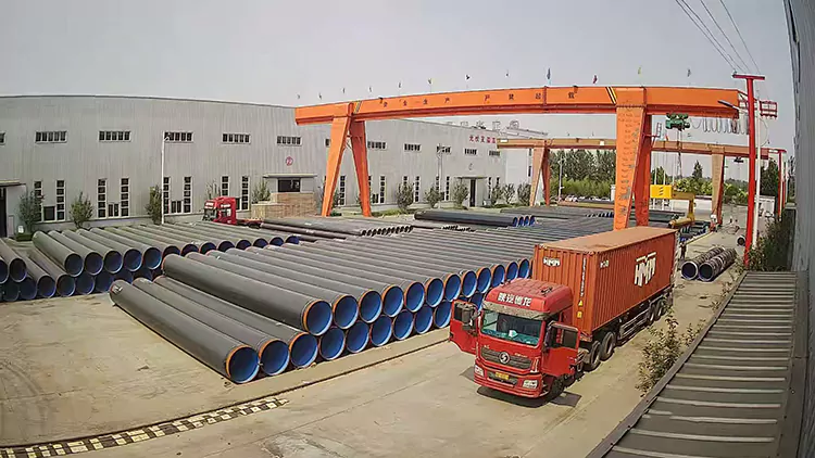 Welded Q235B Spiral Steel Pipes